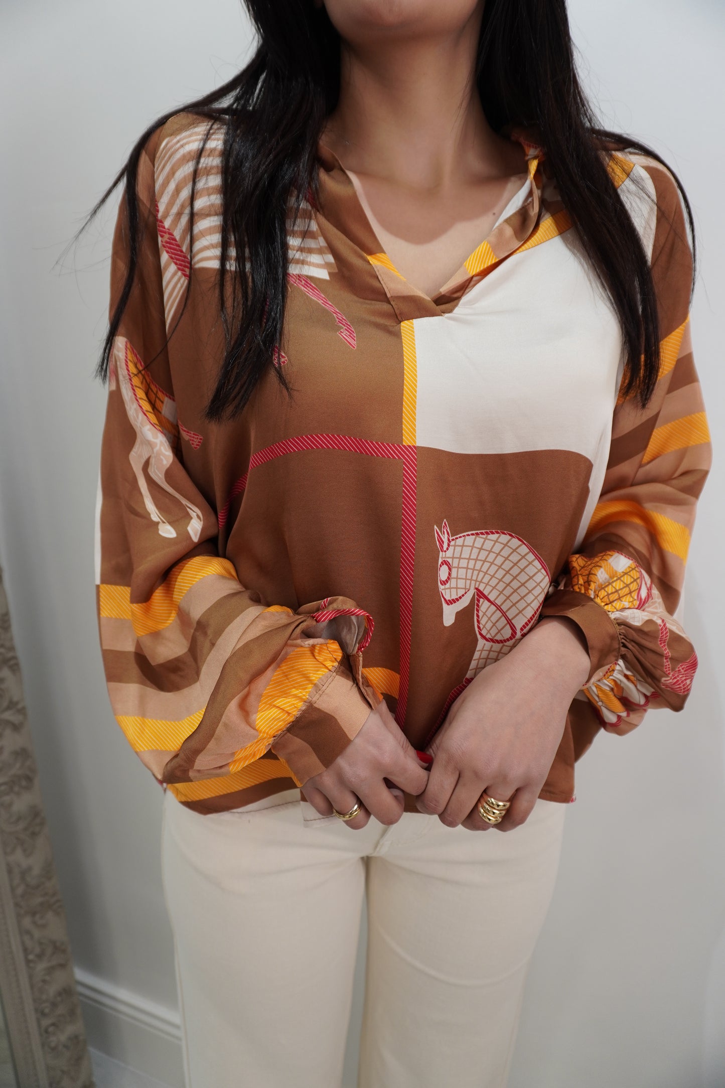 CHEMISE OLGA ORANGE