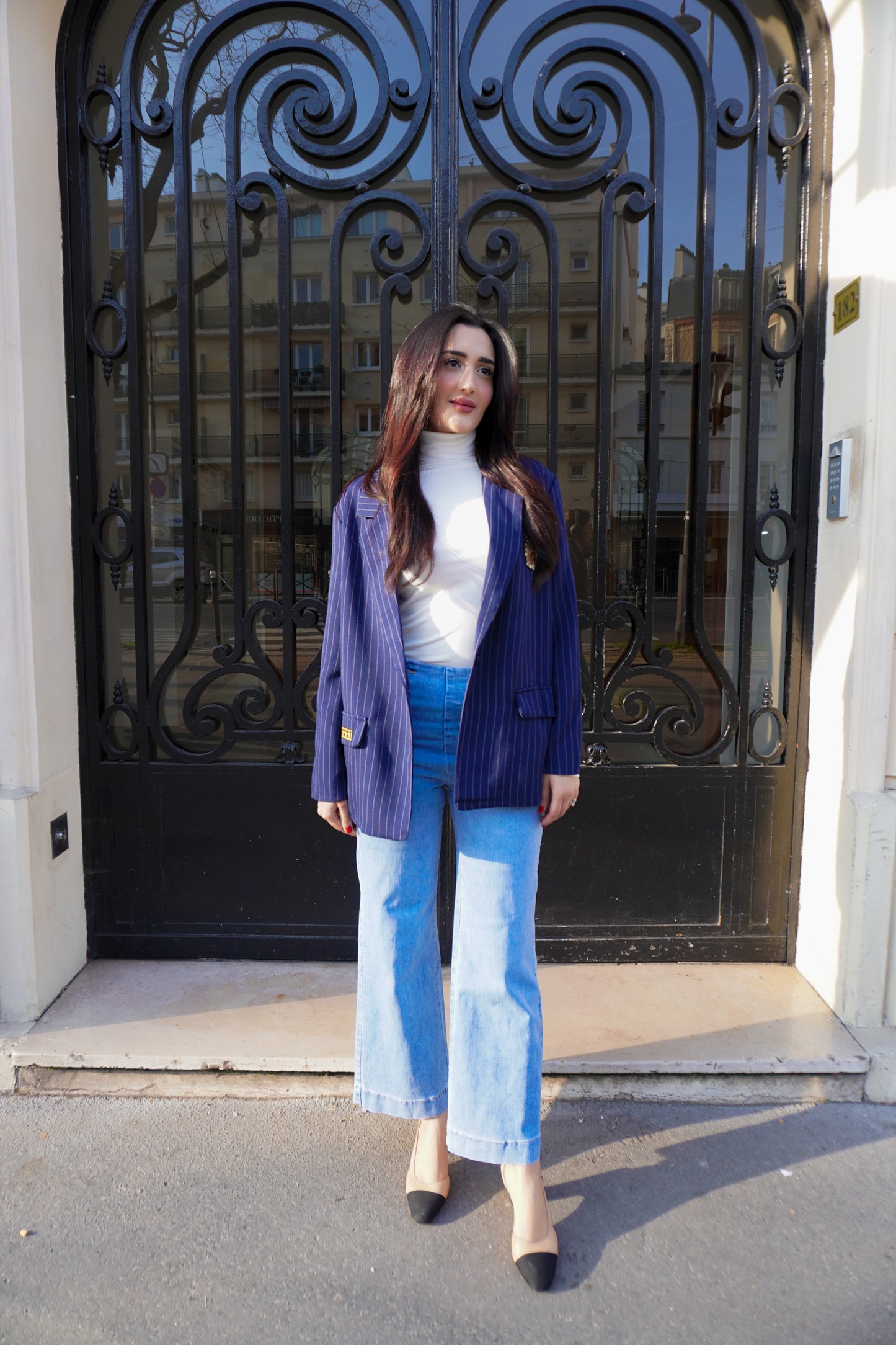 BLAZER ARMY BLEU MARINE