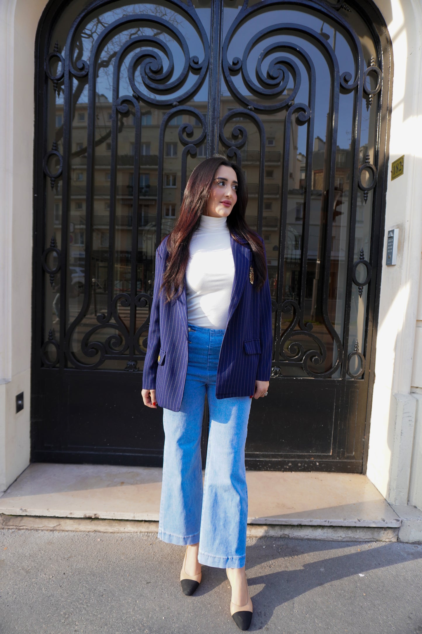 BLAZER ARMY BLEU MARINE