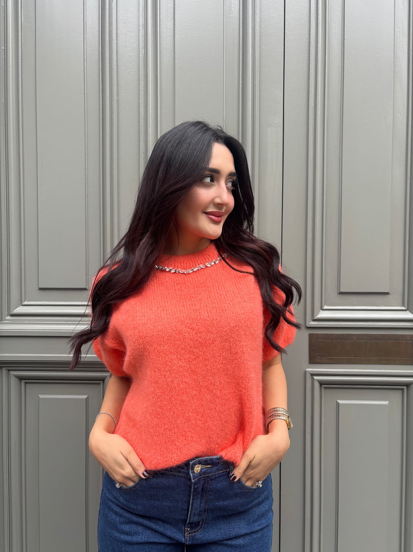PULL AURORE ORANGE