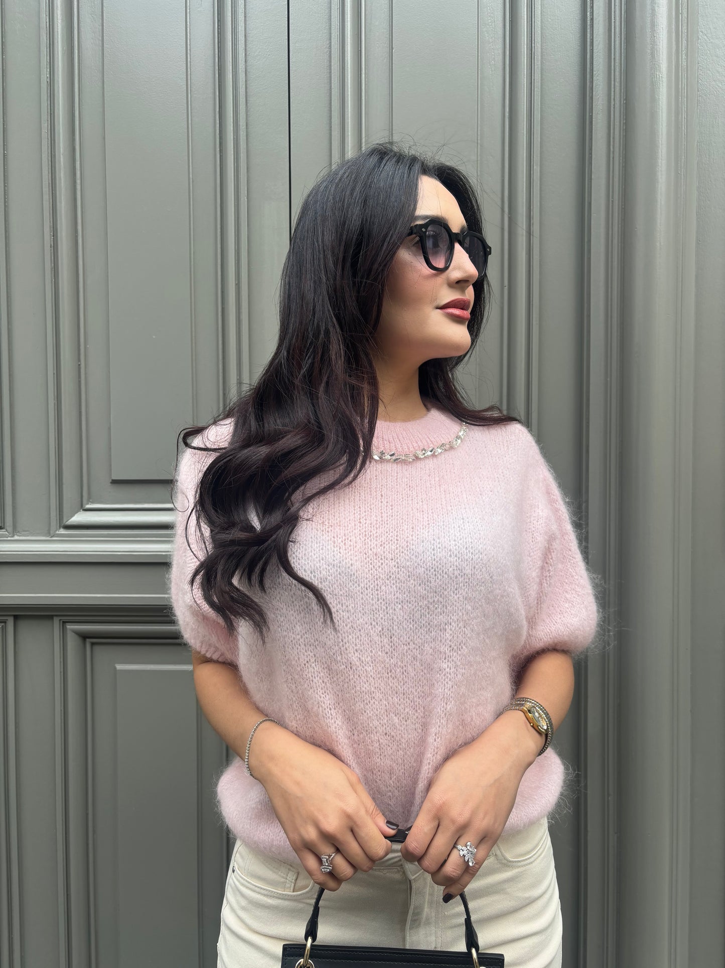 PULL AURORE ROSE