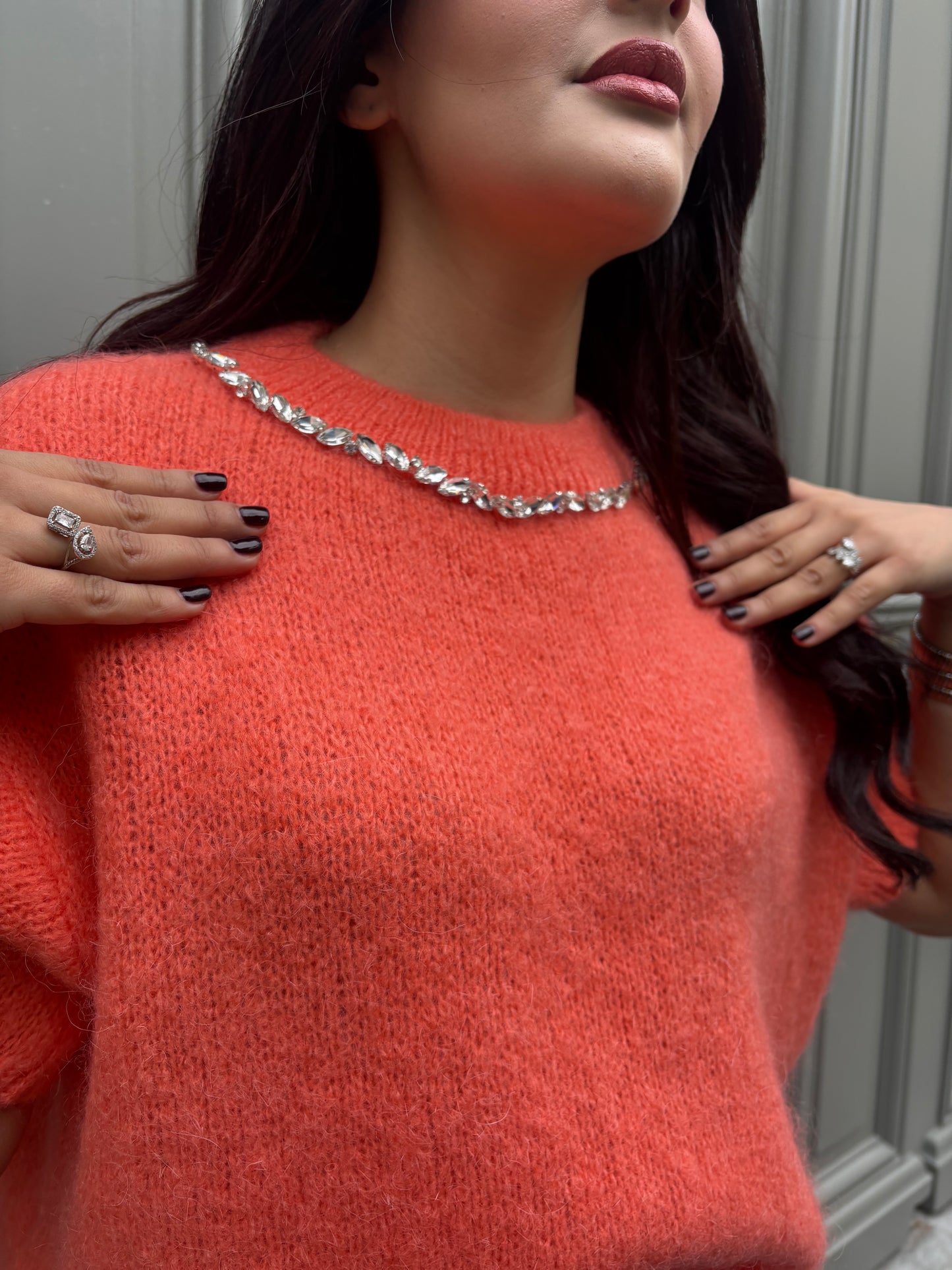 PULL AURORE ORANGE