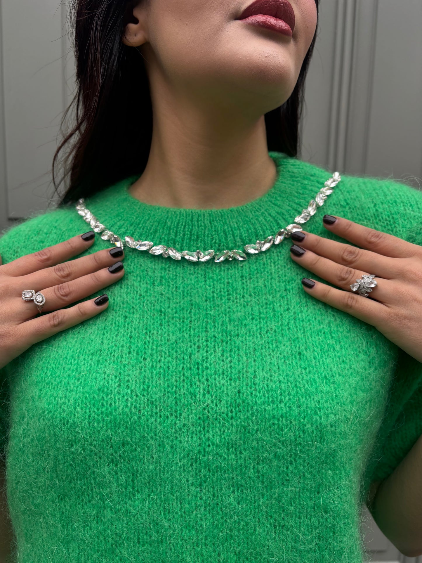 PULL AURORE VERT