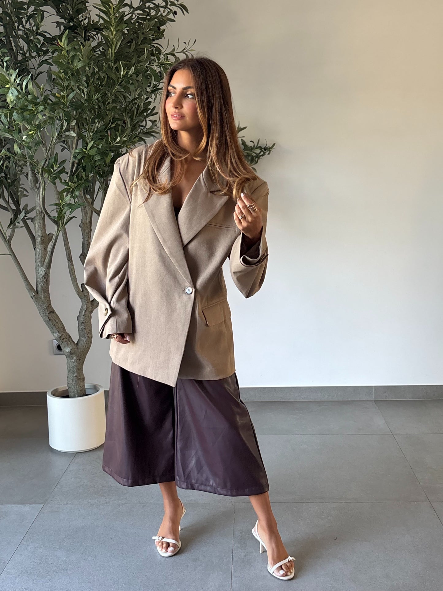 Blazer Mani Taupe