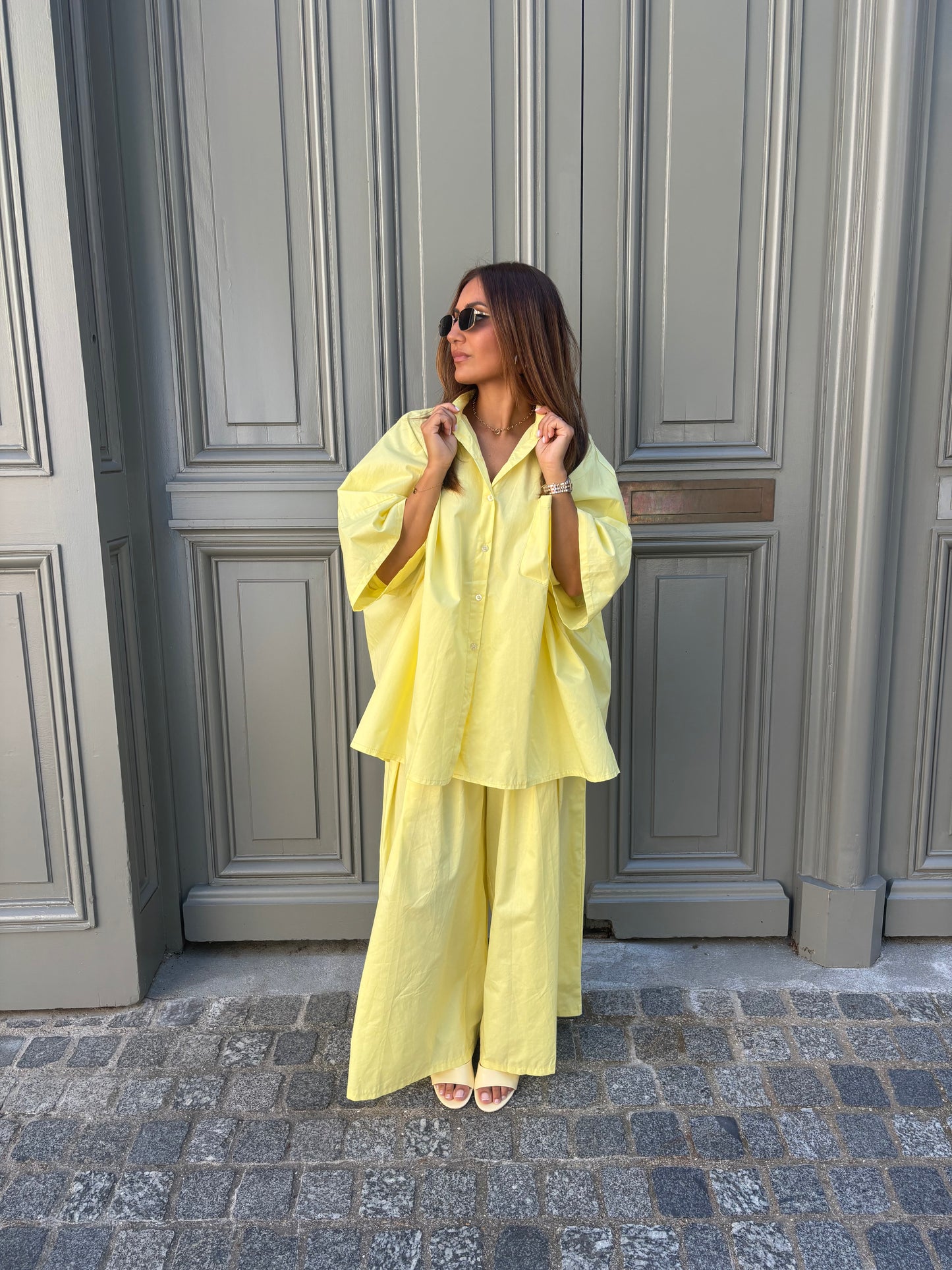 PANTALON JISS JAUNE