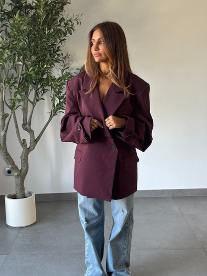 Blazer Mani Bordeaux