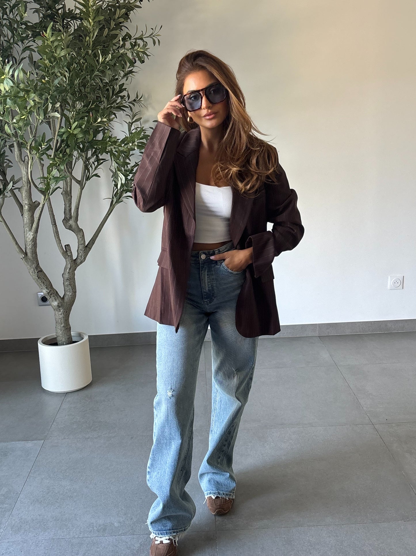 Blazer Jenn Marron