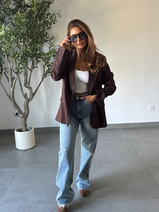 Blazer Jenn Marron