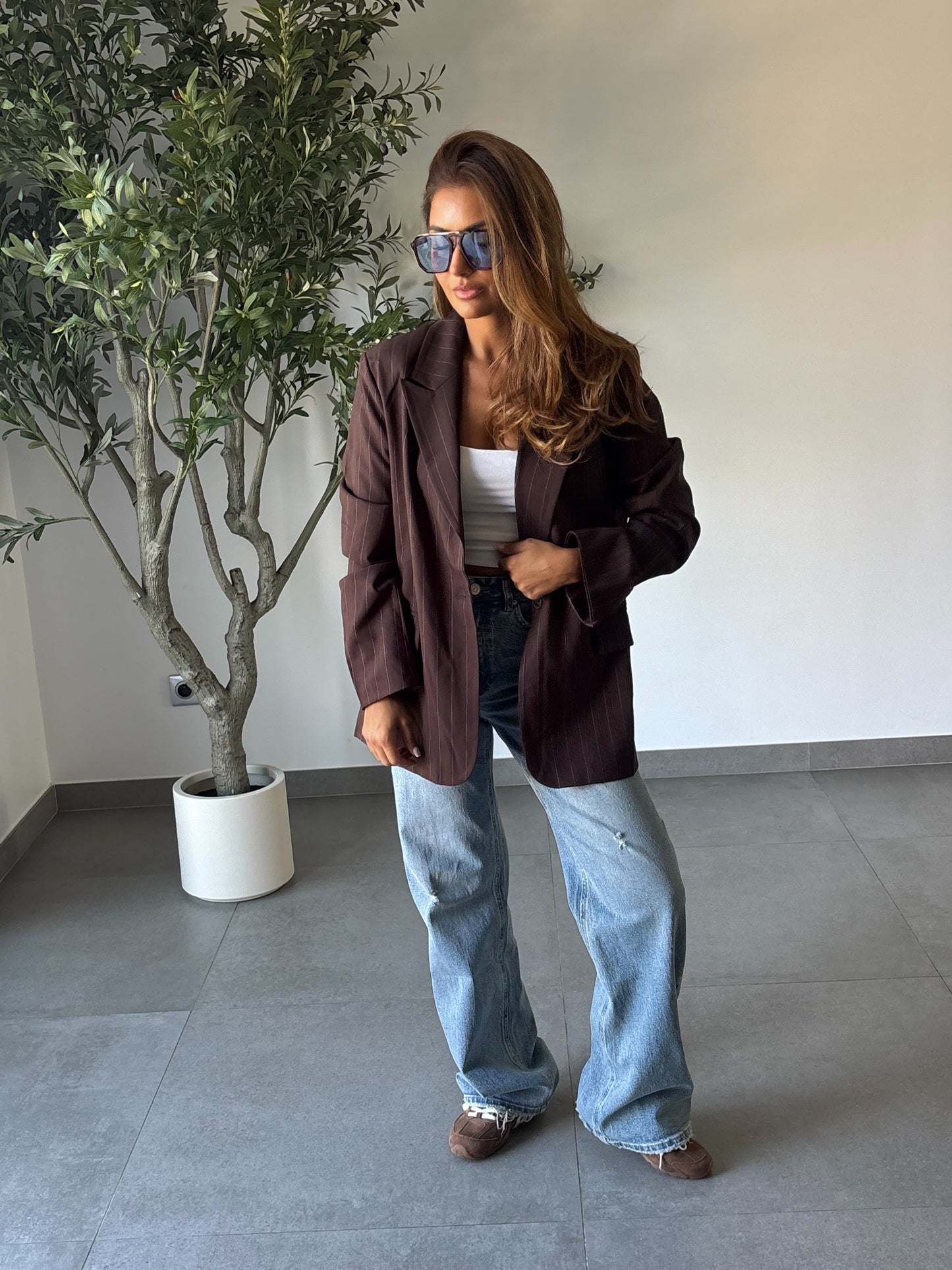 Blazer Jenn Marron