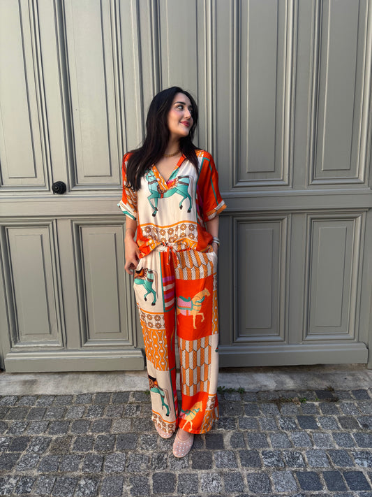 CHEMISE ALBA ORANGE