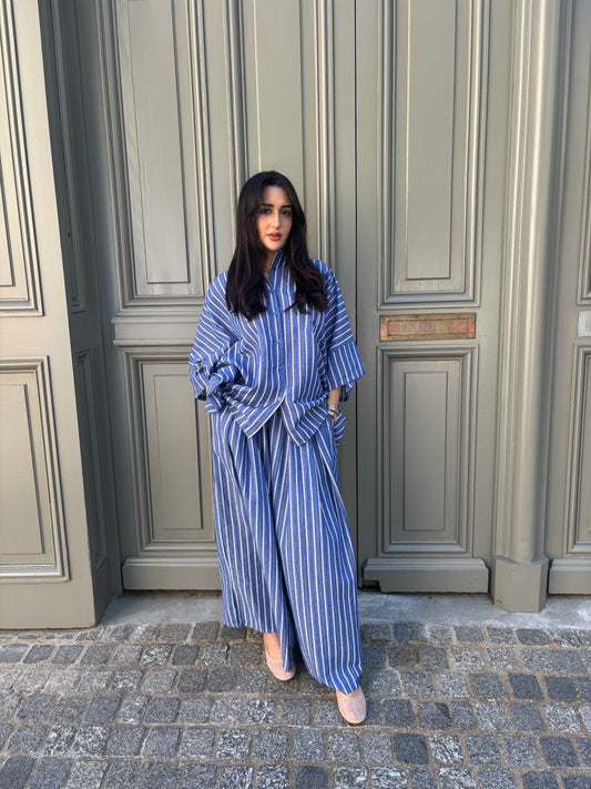 PANTALON JISS À RAYURES